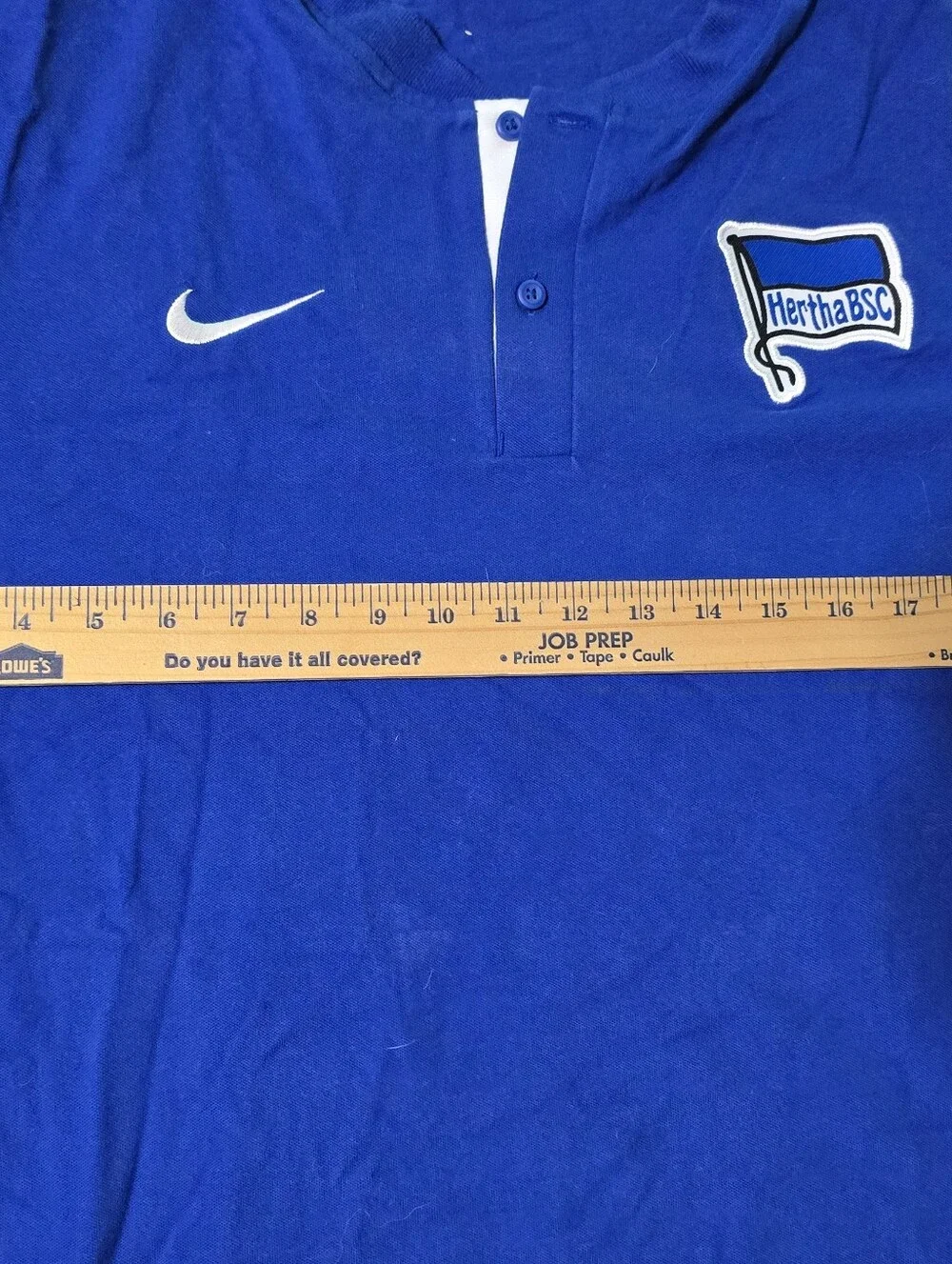 Nike Hertha BSC Polo Shirt – Men's 2XL – Blue – Excellent Condition